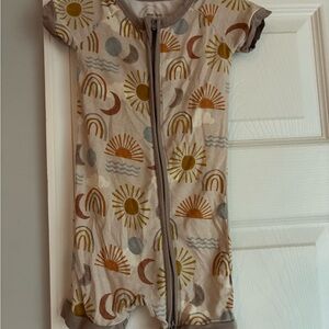 Little Sleepies Rainbow and Sunburst Romper